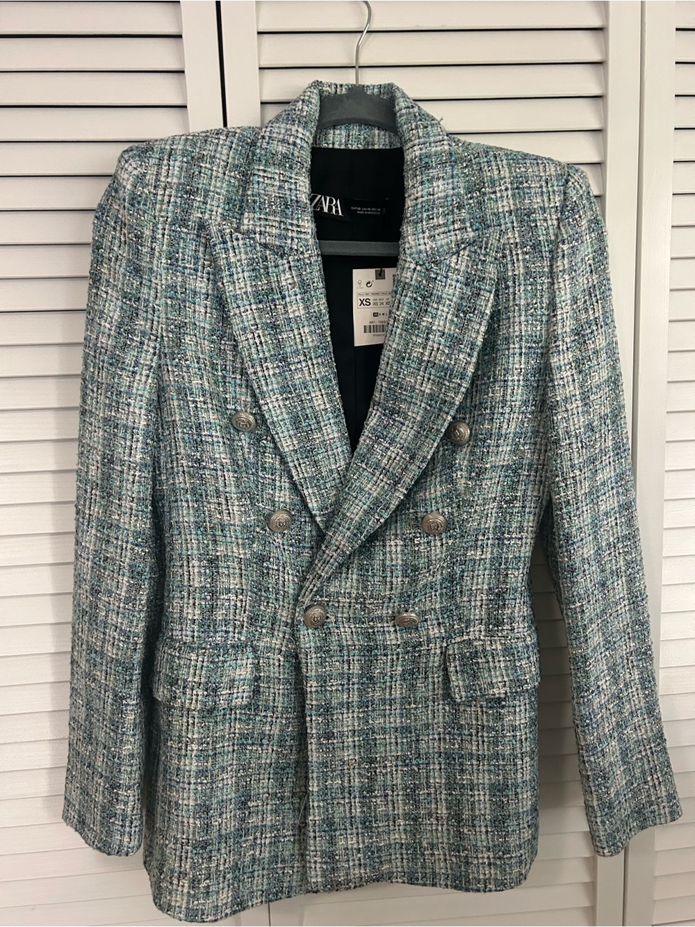 NWT Zara Tweed Blazer